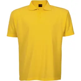 Mens 175g Barron Pique Yellow